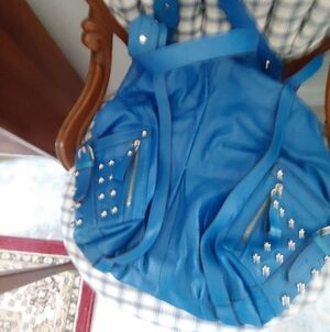 Hype Leather Xlarge Hobo Bag 15 X 16 8 In,sttap Drop